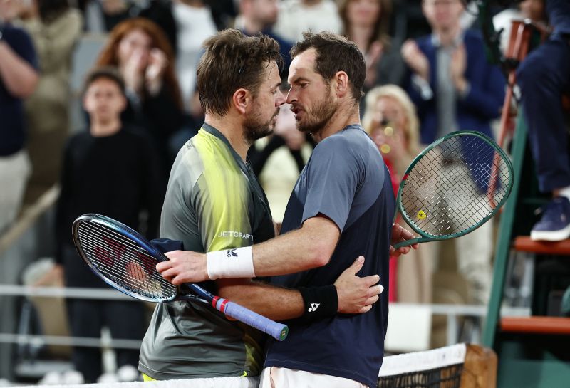 Stan Wawrinka And Andy Murray Share ‘emotional’ French Open Embrace ...