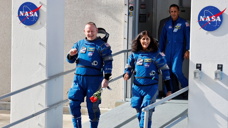 NASA's Butch Wilmore (and Suni Williams were prepared to launch Saturday, but officials scrubbed the Boeing Starliner mission. 