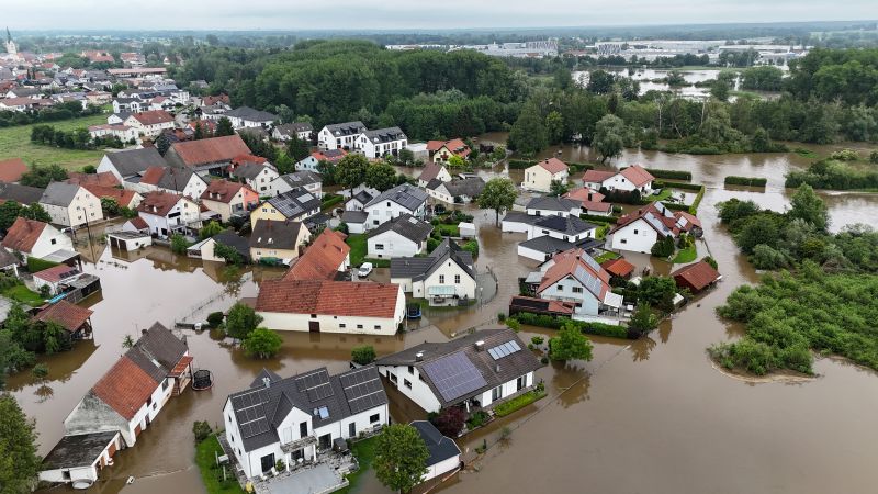 Rescue worker dies, several thousand evacuated in southern Germany floods