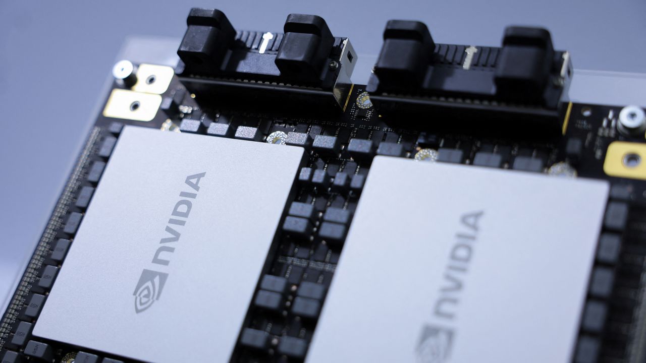 An Nvidia Spectrum-X is displayed at COMPUTEX in Taipei, Taiwan June 4, 2024.