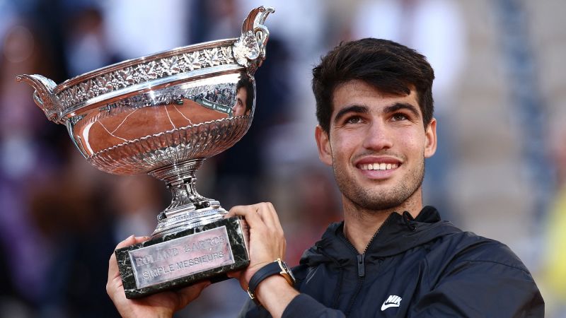 Carlos Alcaraz discusses a ‘special’ French Open win, targeting Olympic success and plans for a new tattoo | CNN