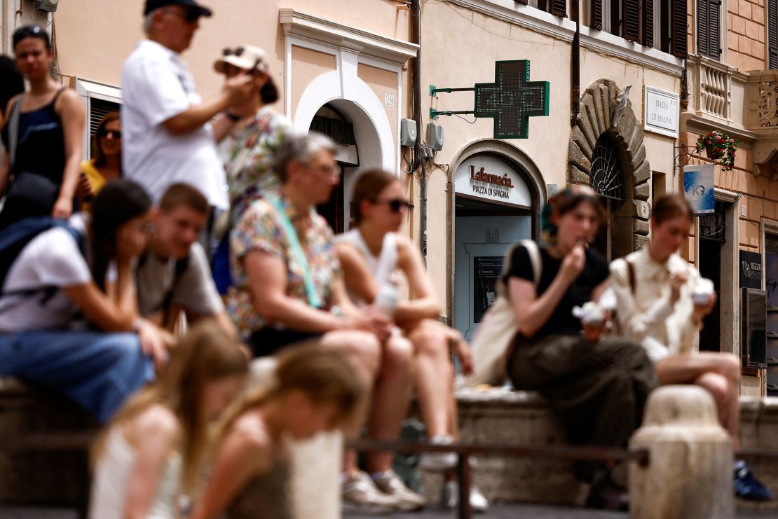 Tourists in southern Europe are being advised to acclimatize before embarking on any strenuous activities in the heat.