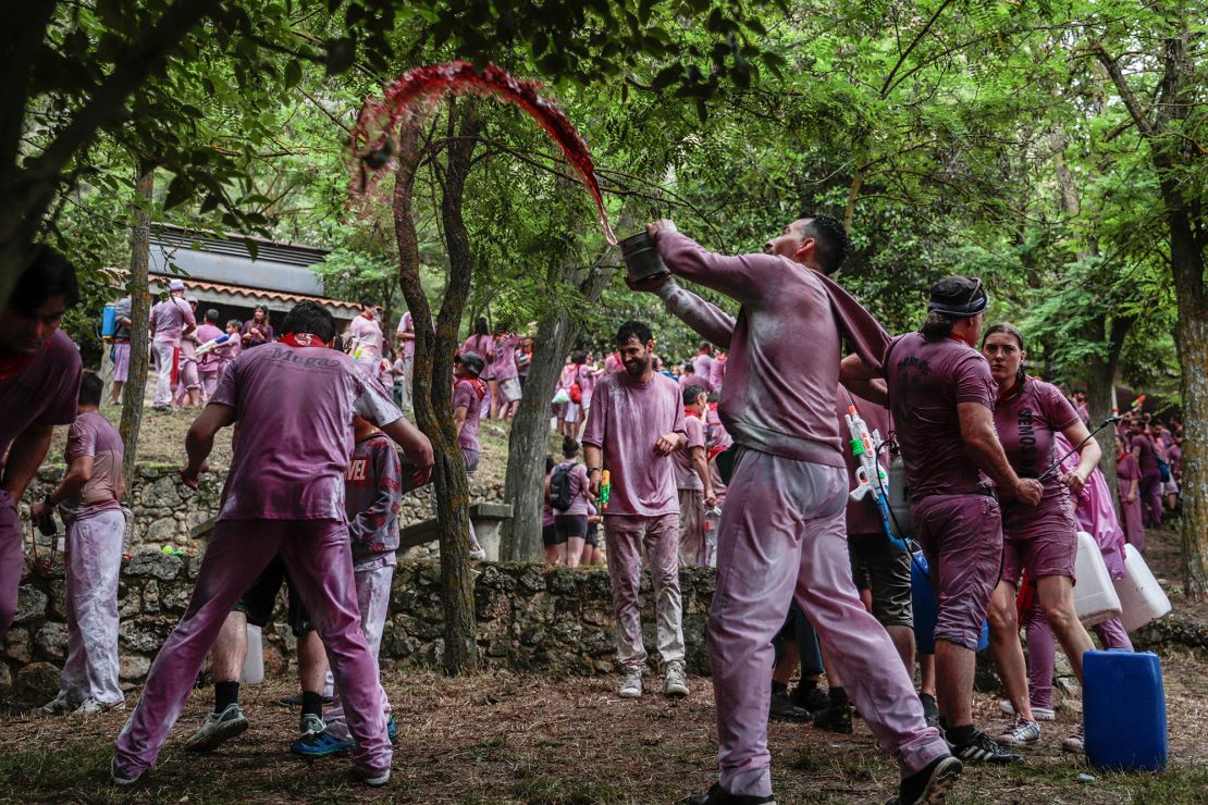 The tradition, thought to have religious or territorial origins, dates back centuries.