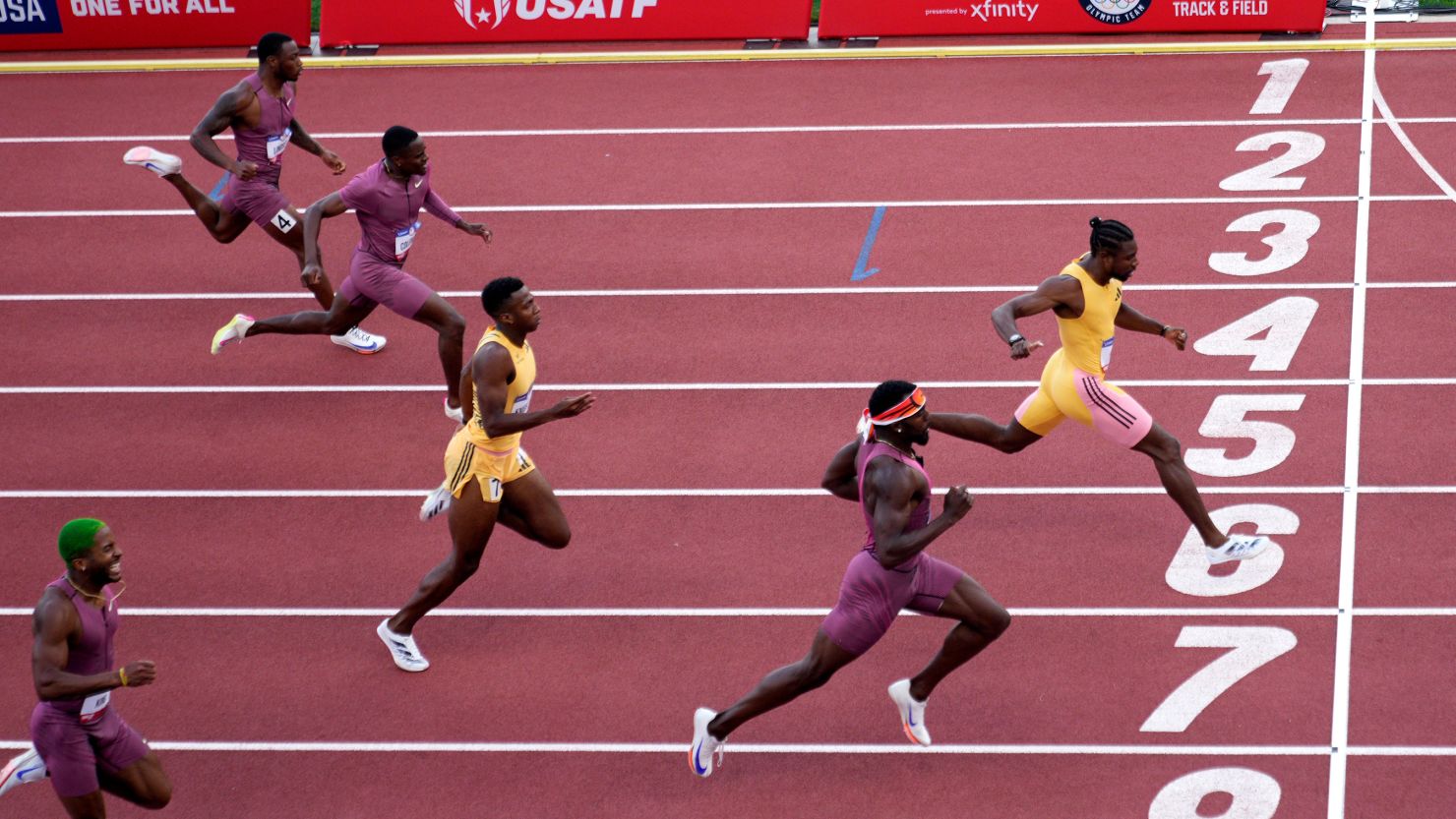 Noah Lyles wins 200m at US Olympic trials in record time CNN