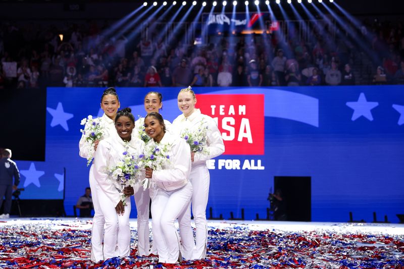 US Women’s Gymnastics Team’s History-making Members Inspiring Gymnasts ...