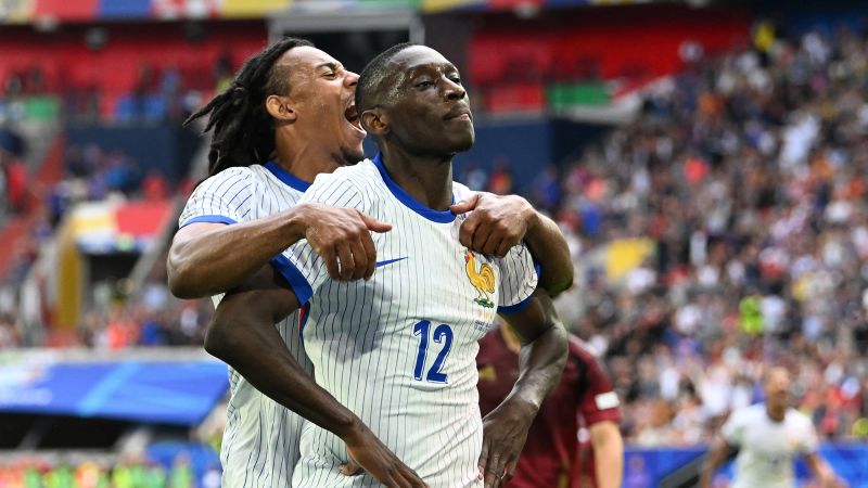 France scores late winner against Belgium in gritty victory to reach Euro 2024 quarterfinals | CNN