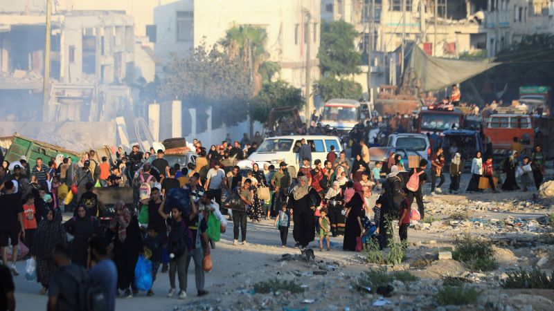 ООН казва, че израелските заповеди за евакуация затрудняват достигането до хора в нужда в Газа