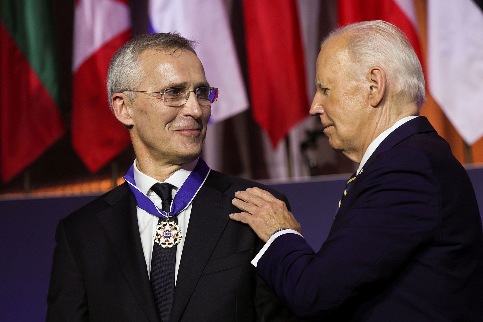 Biden awards NATO Secretary General Jens Stoltenberg with Presidential Medal of Freedom | CNN Politics