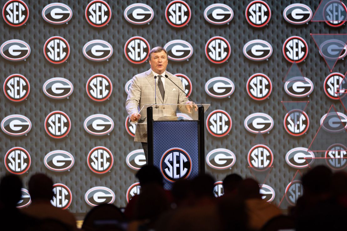 Smart led Georgia to a national championship in the 2021 and 2022 seasons.