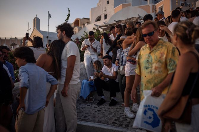 <strong>Sundowner:</strong> While the crowds turn out in force to see the sunset, the streets are silent by 9 p.m., says local tour operator Gianluca Chimenti.