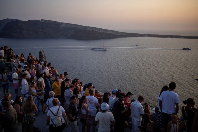 <strong>Visitor boom: </strong>Currently, nearly two-thirds of cruise tourism in Greece takes place in Santorini, Mykonos and Piraeus, says the Cruise Lines International Association (CLIA).