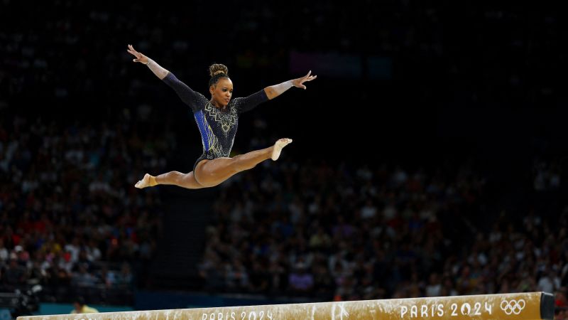 Rebeca Andrade: Simone Biles' Fiercest Rival