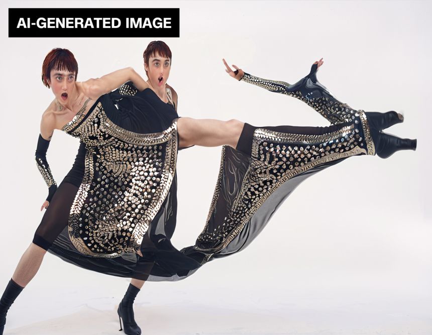 Norma Kamali's label has been feeding AI software with images from the brand’s archive to help it better understand her design DNA.