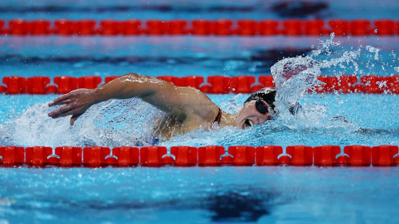 Katie Ledecky just can’t stop making history