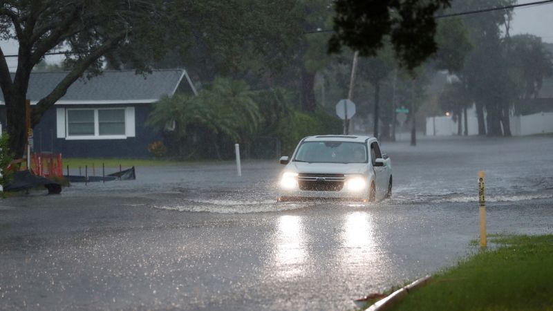 Tempête tropicale Debby : les eaux chaudes du Golfe pourraient aider la tempête à se déplacer lentement à se renforcer en ouragan de catégorie 1 avant de toucher terre