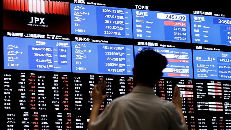 Asian markets make solid gains following global rout | CNN Business