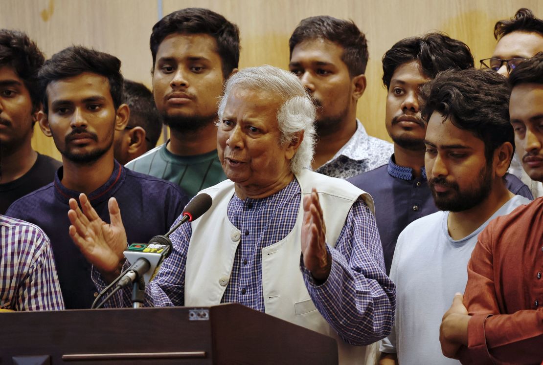 Yunus won the 2006 Nobel Peace Prize for his pioneering microfinance work that helped alleviate poverty in Bangladesh.