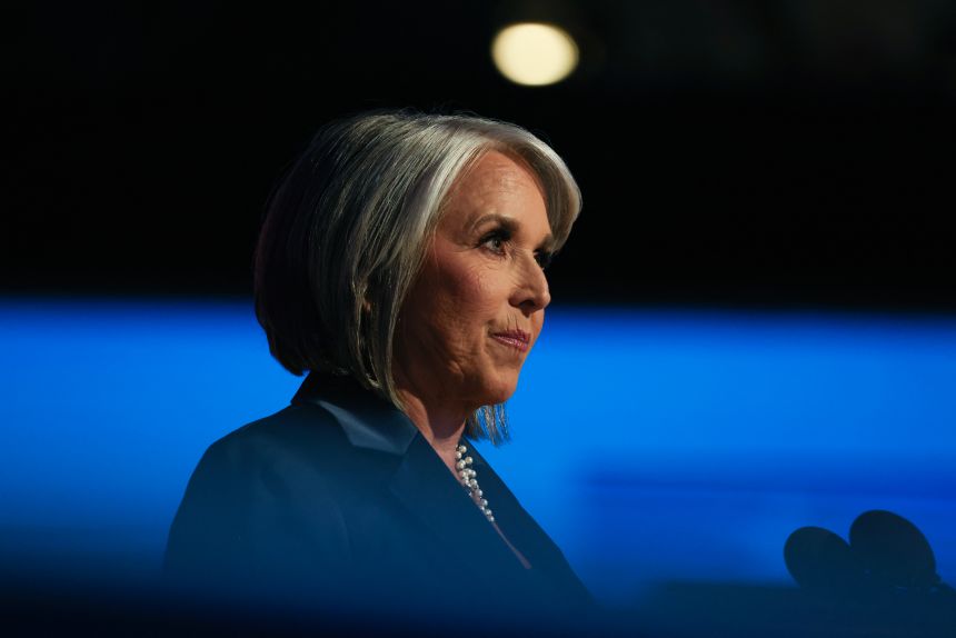 New Mexico Gov. Michelle Lujan Grisham. REUTERS/Alyssa Pointer