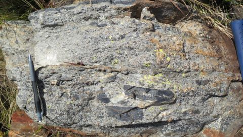 Deposit reflecting the passage of a tsunami initiated by the S2 meteorite impact 3.26 billion years ago.