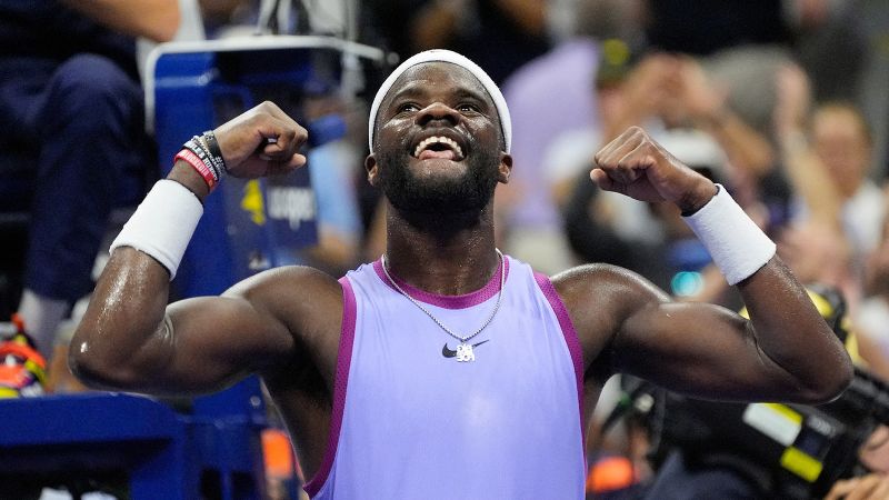 American Frances Tiafoe is back in the US Open quarterfinals – and made sure to shout out actor Tony Goldwyn | CNN