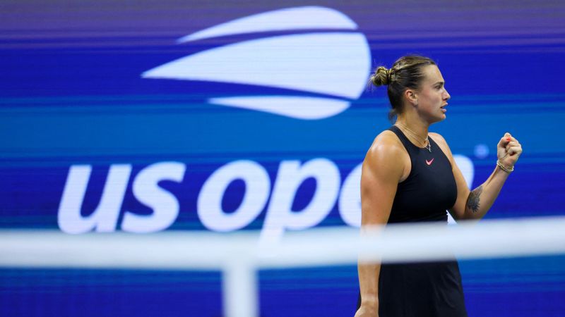 ‘Drinks on me’ says Aryna Sabalenka, back in the US Open semifinals for fourth year in a row | CNN