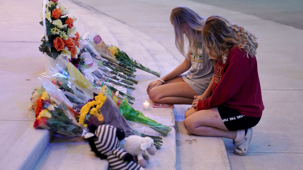 People attend a vigil at Jug Tavern Park following a shooting at Apalachee High School in Winder, Georgia, U.S. September 4, 2024. REUTERS/Elijah Nouvelage