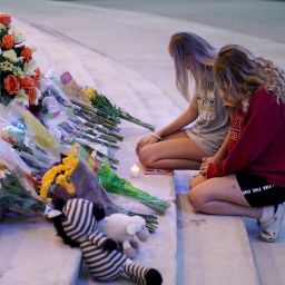 People attend a vigil at Jug Tavern Park following a shooting at Apalachee High School in Winder, Georgia, U.S. September 4, 2024. REUTERS/Elijah Nouvelage