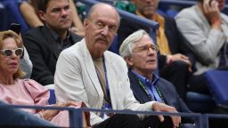 Tennis - U.S. Open - Flushing Meadows, New York, United States - September 6, 2024 Former tennis player Stan Smith attends the semi final match between Italy's Jannik Sinner and Britain's Jack Draper REUTERS/Mike Segar