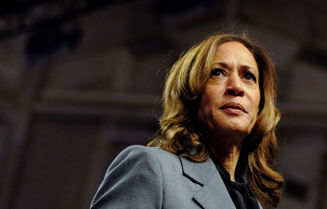 Vice President Kamala Harris attends a campaign event in Madison, Wisconsin, on September 20.