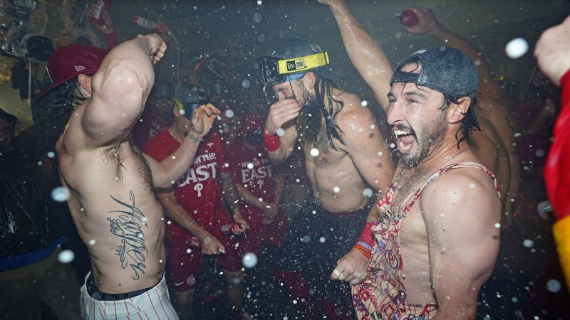 Philadelphia Phillies secure first NL East title since 2011 with 6-2 victory over Chicago Cubs