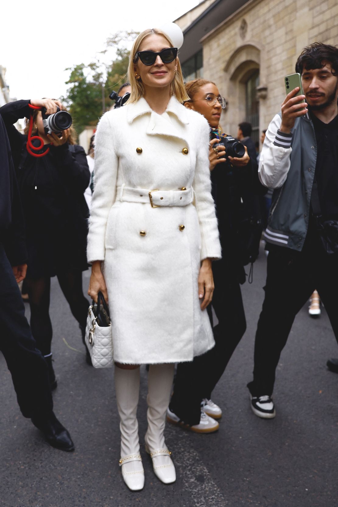 Kelly Rutherford at Dior.