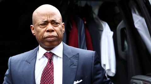 New York City Mayor Eric Adams arrives at federal court for his arraignment on Sept. 27, 2024, after he was charged with bribery and illegally soliciting a campaign contribution from a foreign national.
