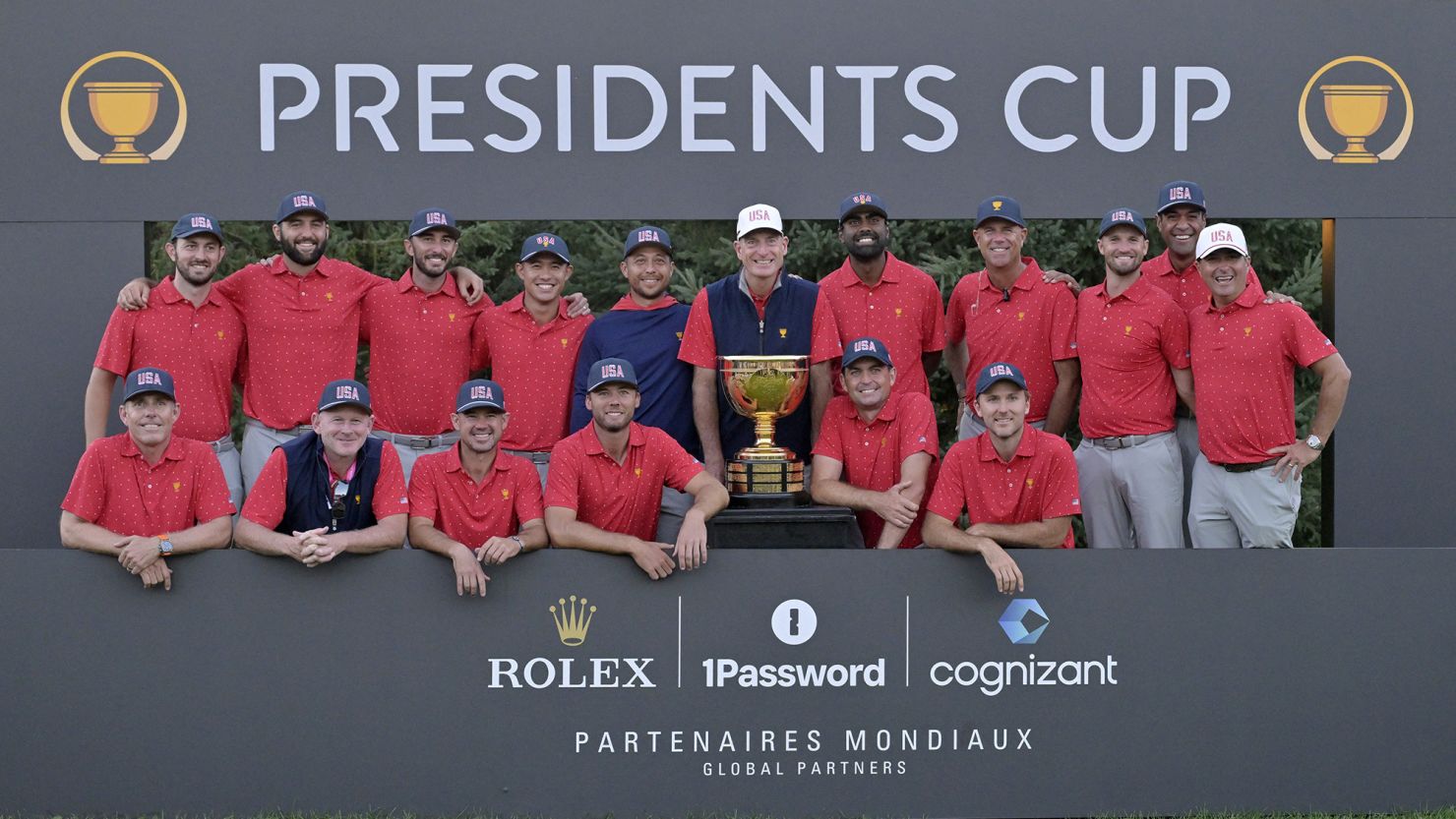 Presidents Cup Team USA powers to 10th straight victory after swearing