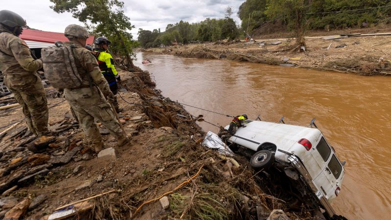 The enormous devastation caused by Hurricane Helene is becoming a political flashpoint