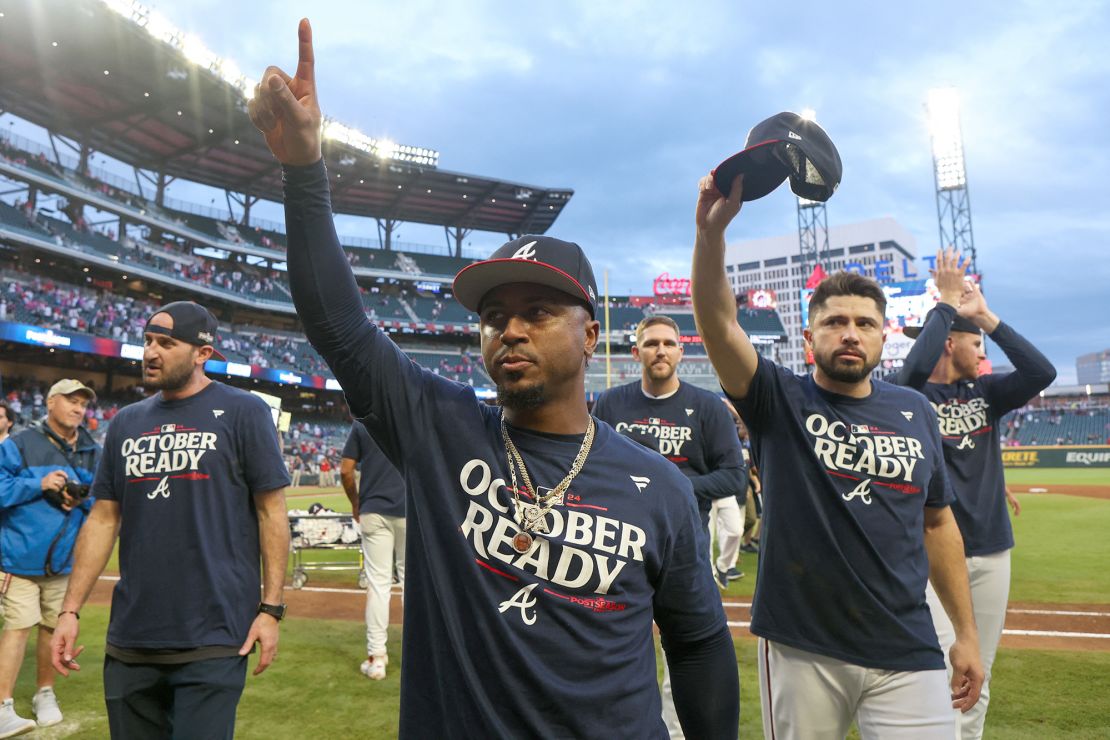 The Atlanta Braves also secured their spot in the postseason after the second game of the doubleheader.