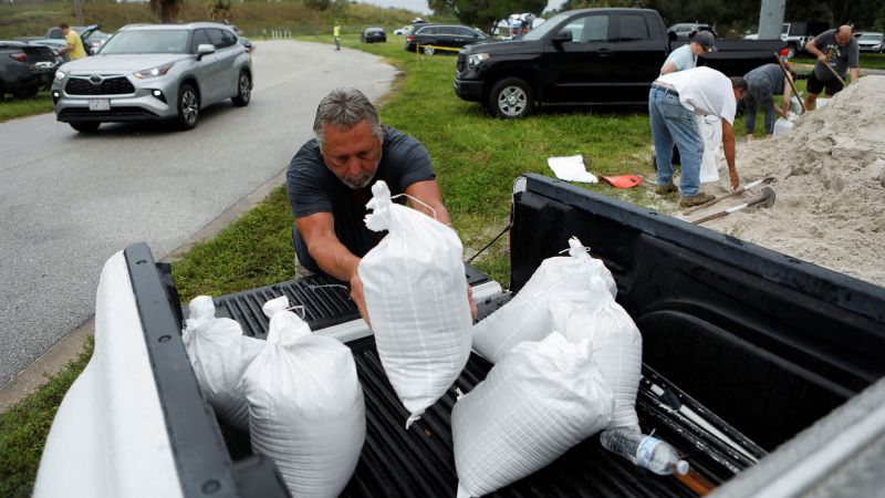 Hurricane Milton: Florida rushes to prepare and evacuate