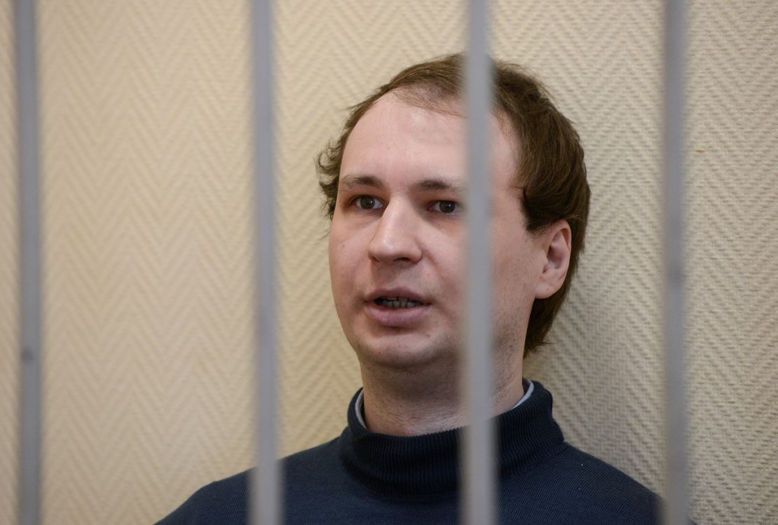 Robert Gilman was sentenced to more than seven years in prison at a Monday court hearing in Voronezh, Russia.