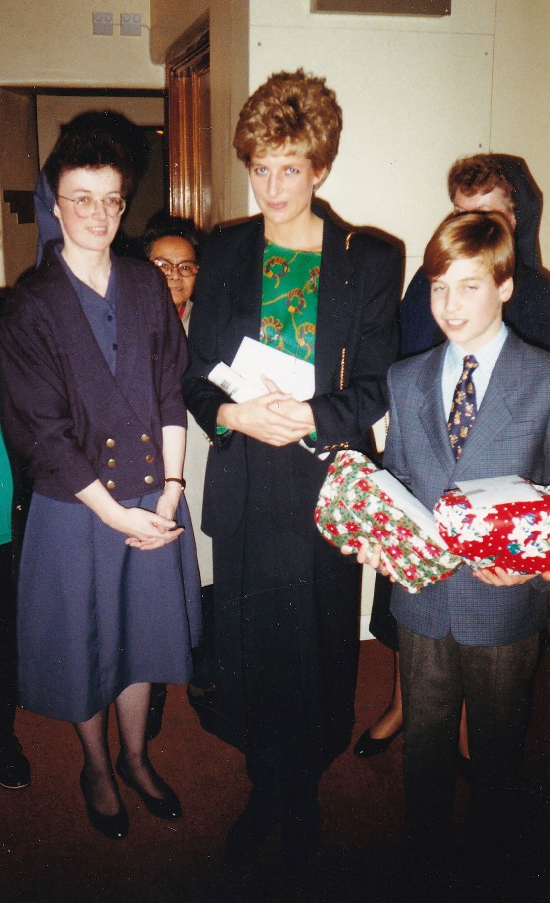 Diana, Princess of Wales introduced her son, pictured here on December 14, 1993, to the issue of homelessness by taking him to The Passage when he was 11.