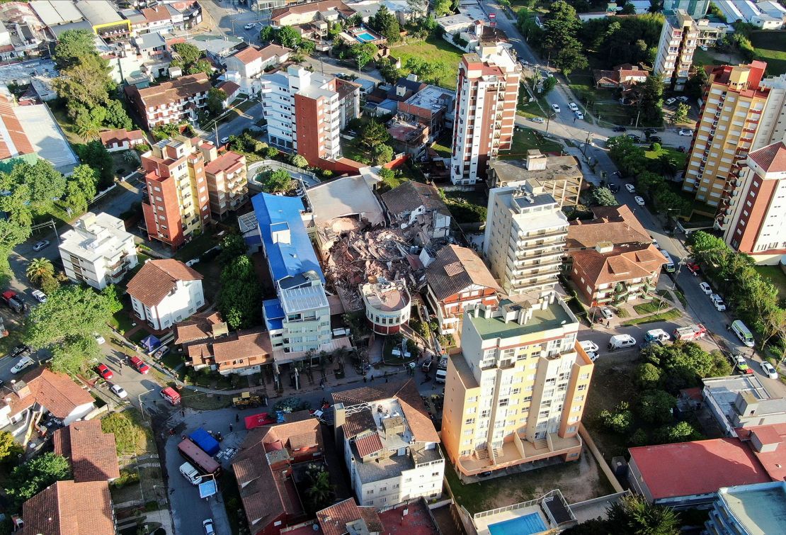 Folks trapped underneath rubble of collapsed resort in Argentina | The Gentleman Report