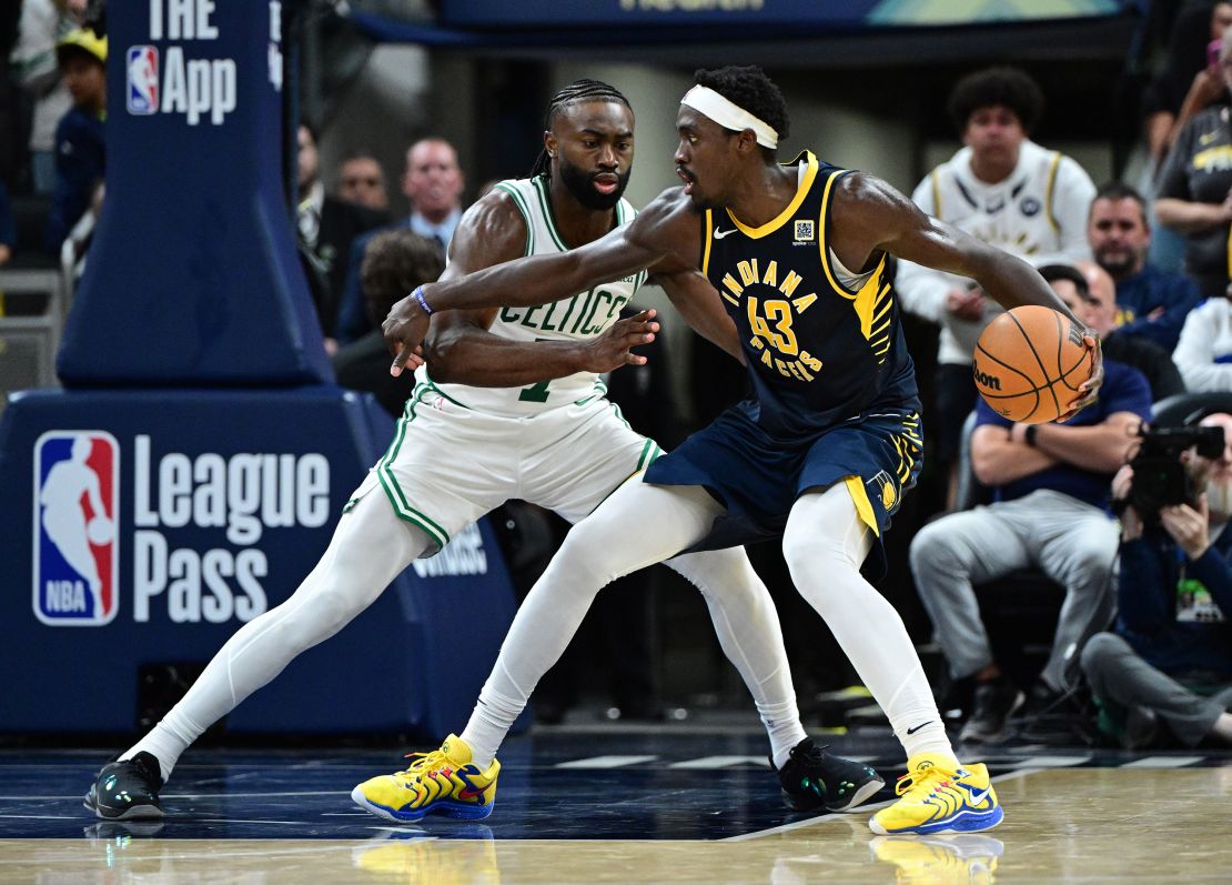 Pascal Siakam hit a crucial three-pointer to give the Pacers the win.