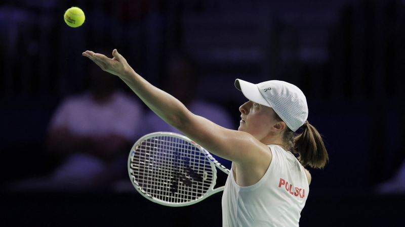 Five-time grand slam winner Iga Świątek suspended after testing positive for prohibited substance | CNN