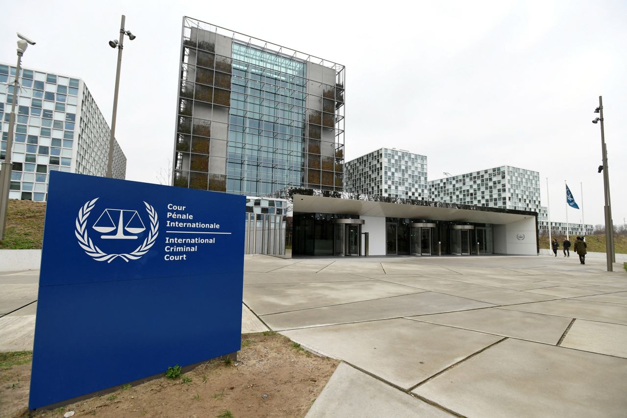 The International Criminal Court building is seen in The Hague, Netherlands in January 2019.