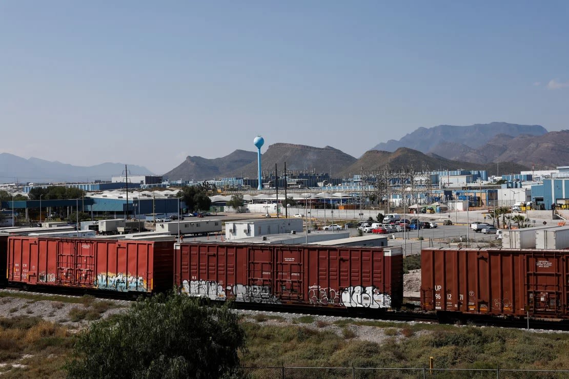 Vista general de la planta Ramos Arizpe de General Motors, que exporta vehículos a Estados Unidos y Canadá, en Ramos Arizpe, México.