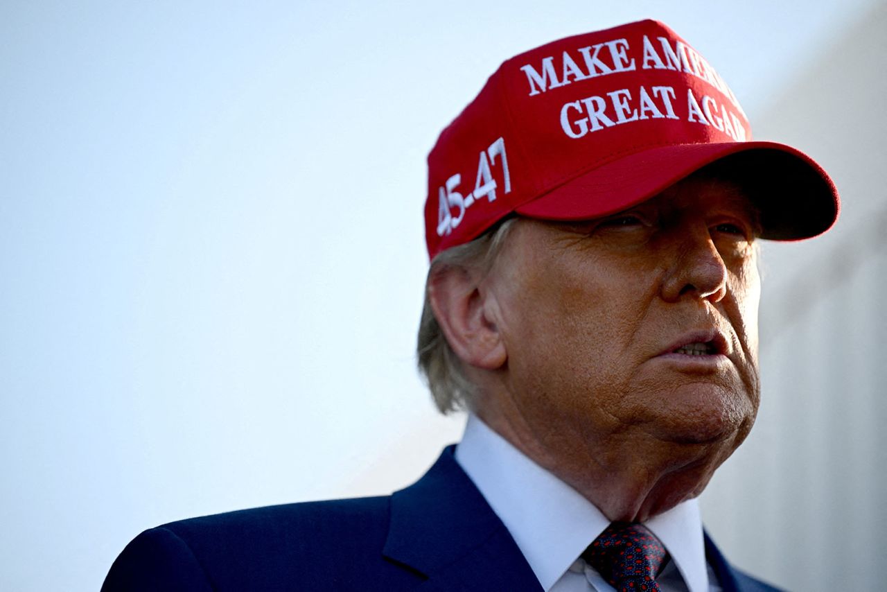 President-elect Donald Trump attends a  SpaceX Starship rocket launch, in Brownsville, Texas, on November 19.