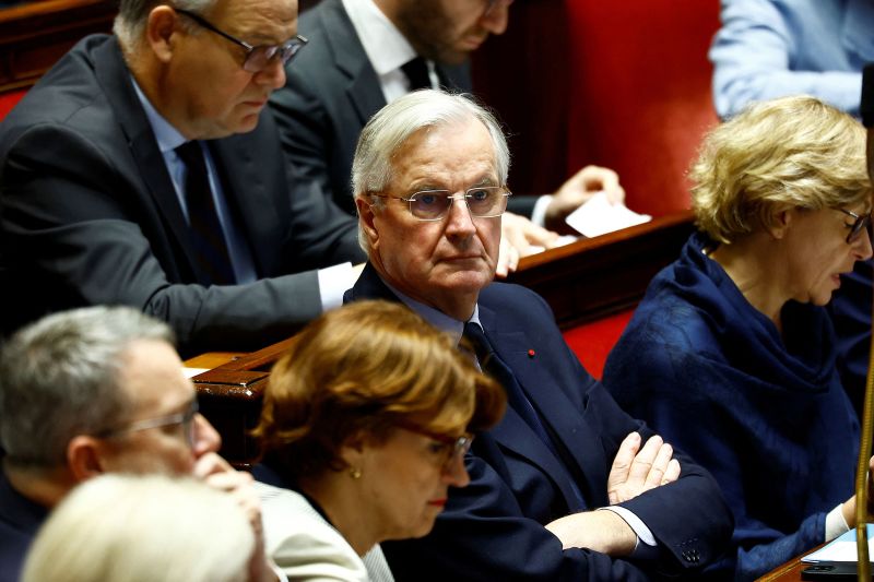 France No-confidence Vote: Prime Minister Michel Barnier Ousted ...