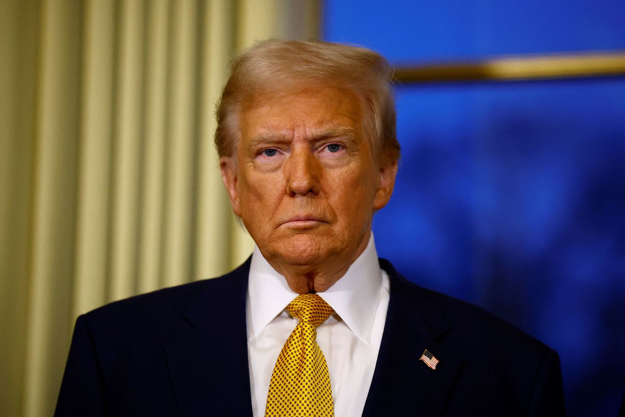 President-elect Donald Trump in Paris, France, on December 7.