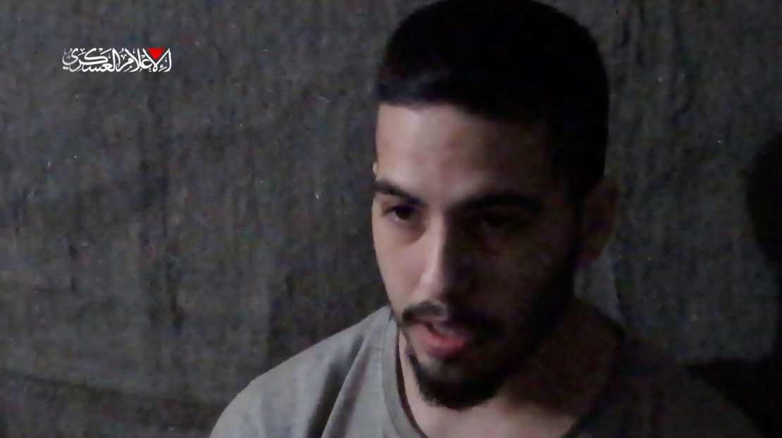 a man claimed to be israeli hostage matan zangauker in captivity appears at an unknown location, in this still image obtained from a video released december 7, 2024, amid the ongoing conflict between israel and hamas. hamas military wing/handout via reuters this image has been supplied by a third party. no resales. no archives. mandatory credit