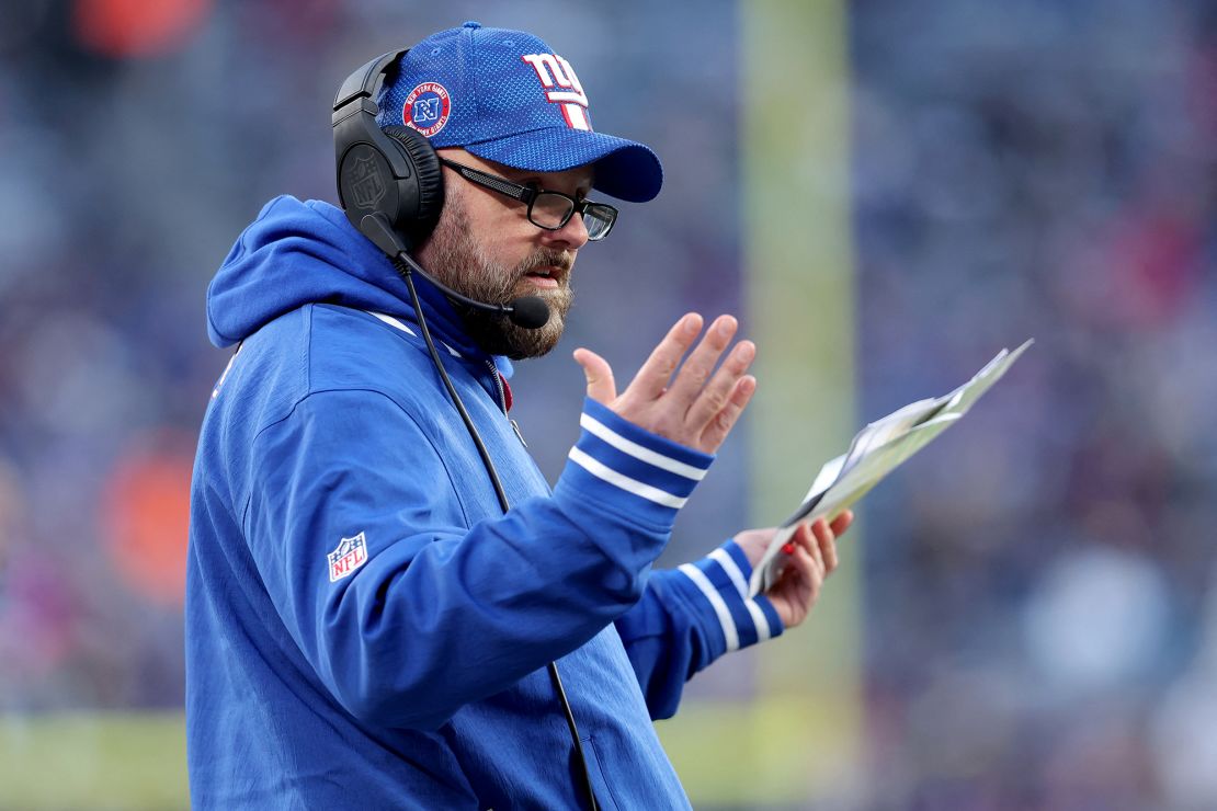 Giants head coach Brian Daboll has often cut a frustrated figure during this season.