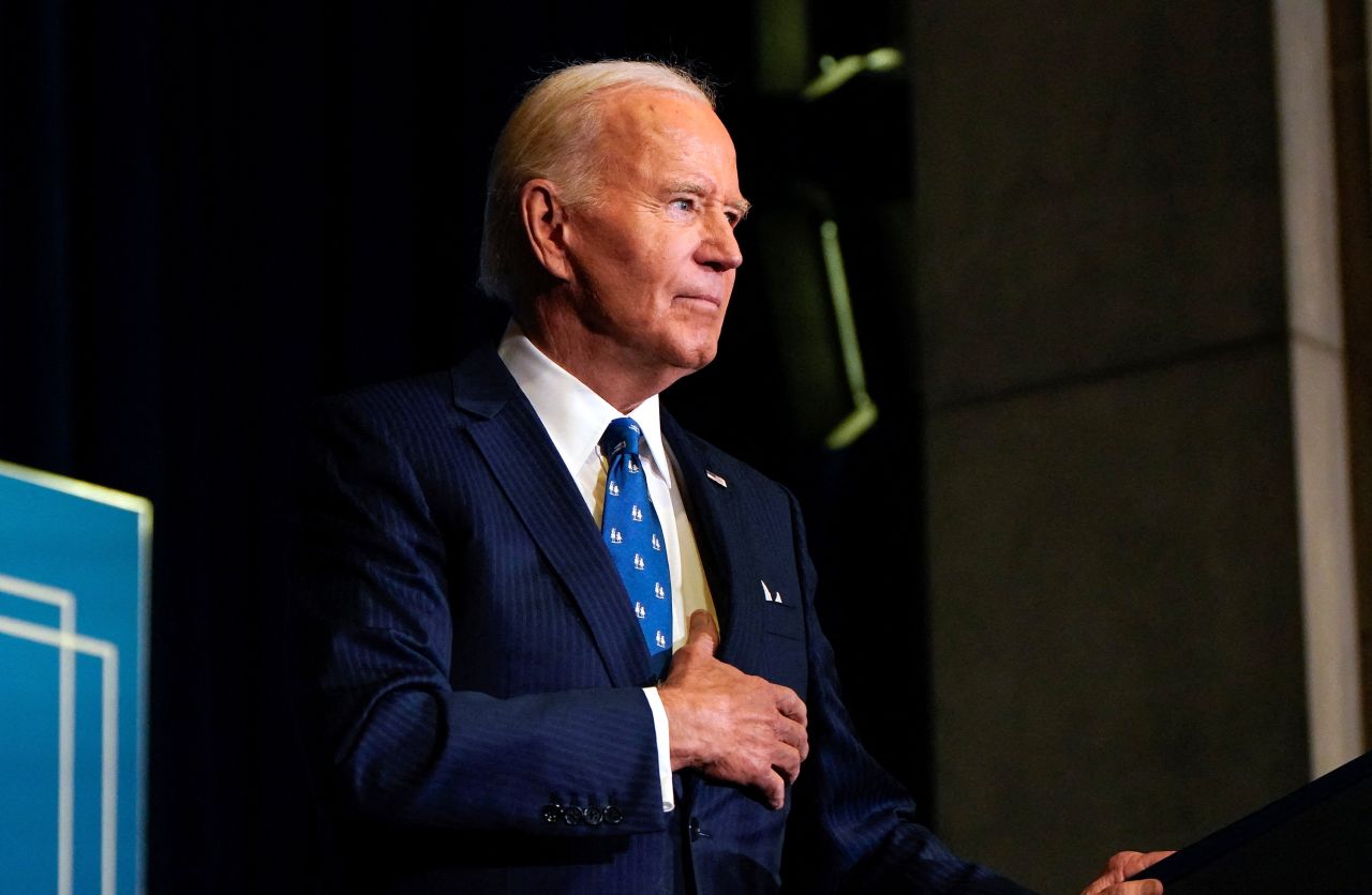 Joe Biden asiste a un evento en Washington el 9 de diciembre de 2024.