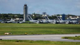 The Kadena U.S. Air Force Base in Kadena, Okinawa, Japan, on August 24, 2023.
